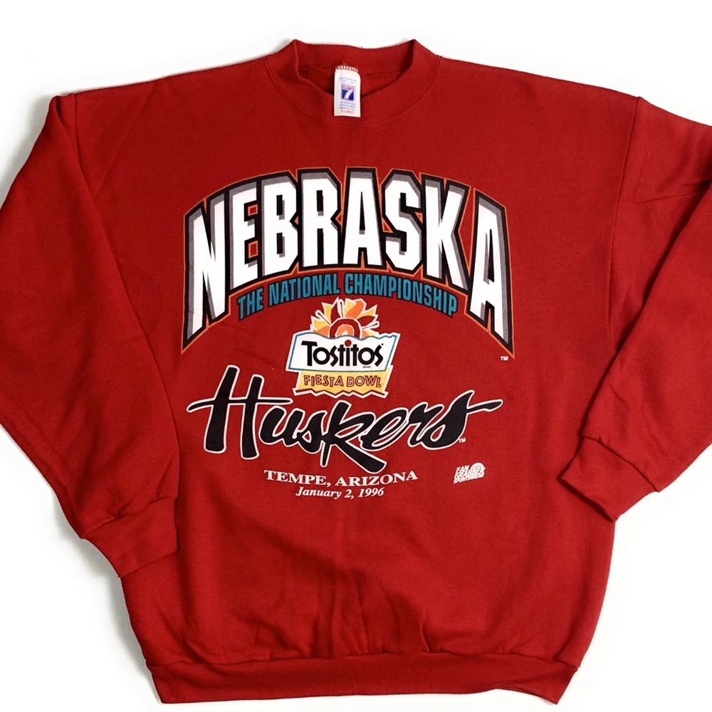 🔥Vintage🔥 1996 Nebraska Huskers Tostitos Bowl XL